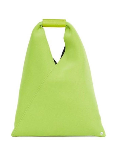 Small Classic Triangle Tote Bag Green - MAISON MARGIELA - BALAAN 1