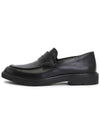 Metropole London Leather Loafers Black - ECCO - BALAAN 4