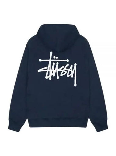 Basic Hood Navy 2024 - STUSSY - BALAAN 1