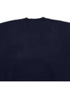 Ateley Logo Cotton Sweatshirt Midnight - ISABEL MARANT - BALAAN 8