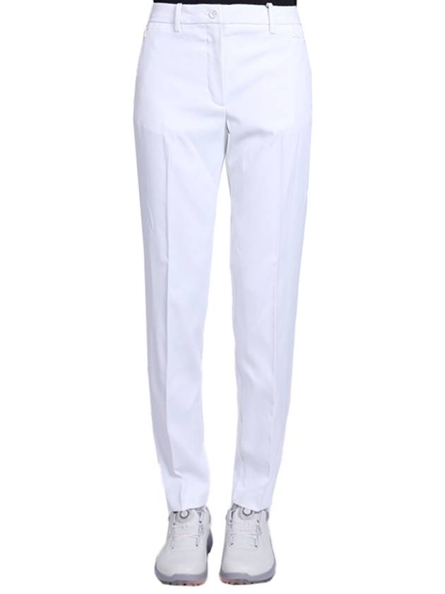 Women's Golf Pia Striped Pants White - J.LINDEBERG - BALAAN 1