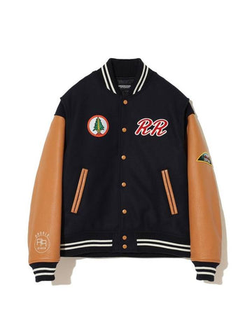 Twin Peaks Bomber Jacket Navy - UNDERCOVER - BALAAN 1