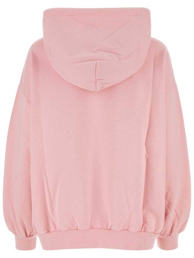 Hooded Sweatshirt 10135971A10132 1PR20 Pink - VERSACE - BALAAN 3