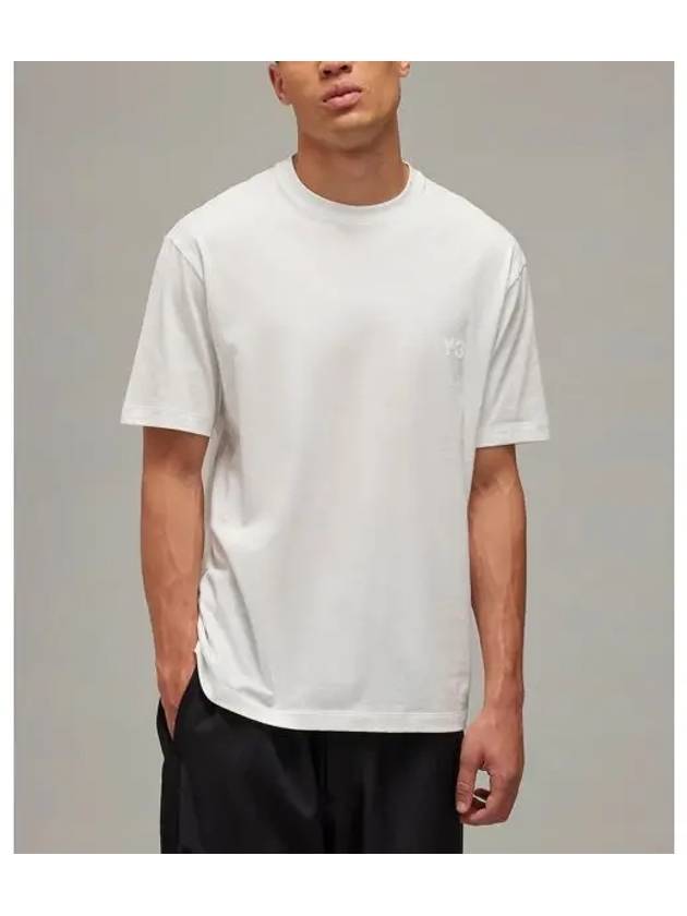 Y 3 U short sleeve tee corewhite GF SS - Y-3 - BALAAN 1