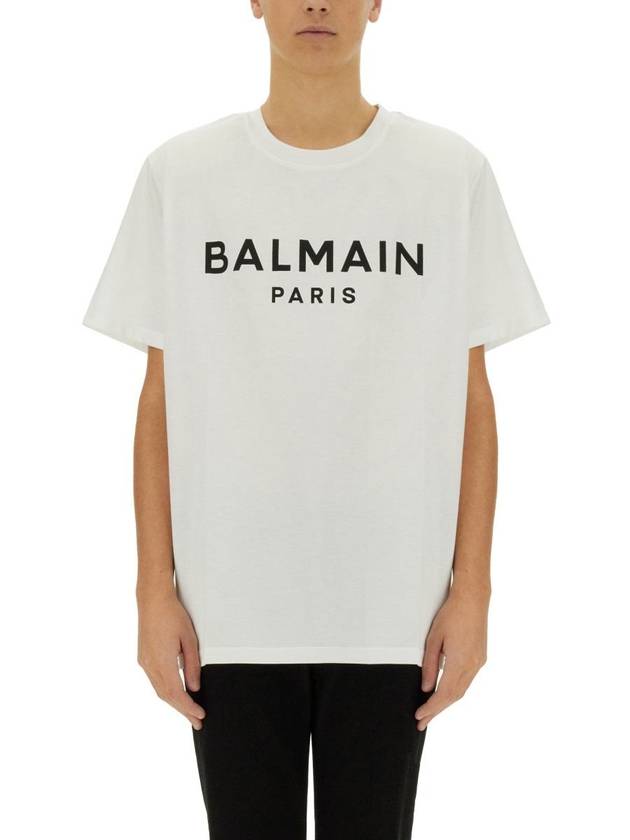 Balmain T-Shirt With Logo - BALMAIN - BALAAN 1