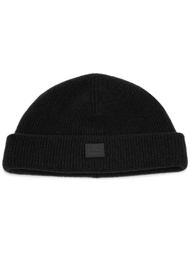 Face Logo Knit Beanie Black - ACNE STUDIOS - BALAAN 2