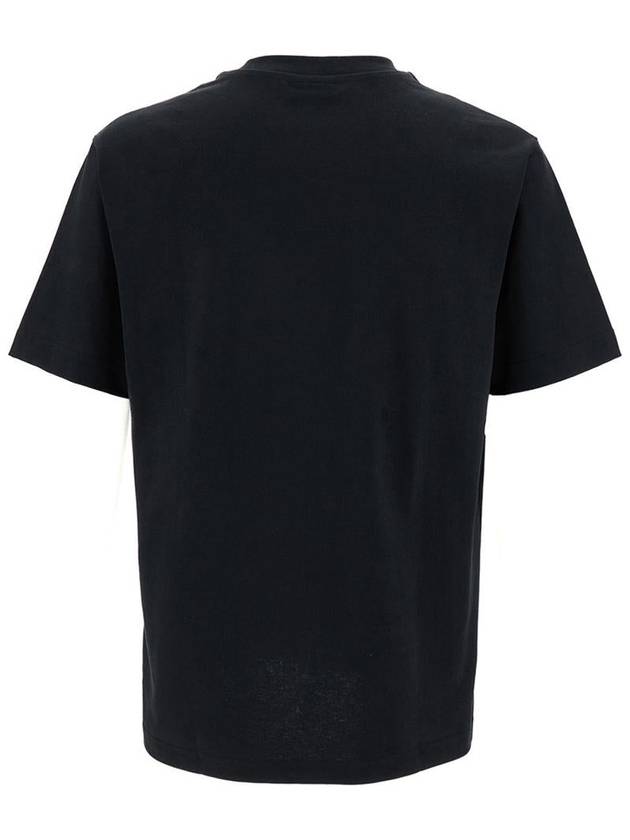 Le Gros Grain Logo Short Sleeve T-Shirt Black - JACQUEMUS - BALAAN 3