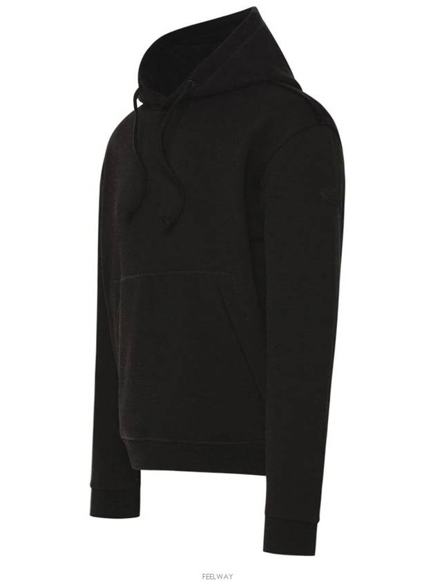 Men's Back Big Logo Hoodie Black - MONCLER - BALAAN 3