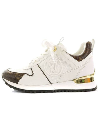 Women's Run Away Low Top Sneakers White - LOUIS VUITTON - BALAAN 1