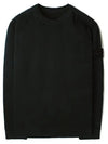 Compass Badge Sweatshirt Black - STONE ISLAND - BALAAN 2