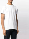 Fox Head Patch Classic Short Sleeve T-Shirt White - MAISON KITSUNE - BALAAN 3