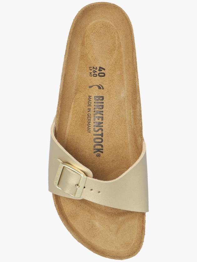 Madrid Vulco Narrow Fit Slippers Gold - BIRKENSTOCK - BALAAN 7