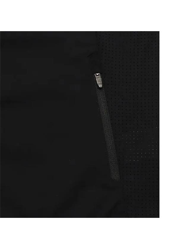 cold-sensitive material full open zip-up t-shirt 6204LZJNBLACK - BLACK&WHITE - BALAAN 3