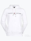 logo embroidered drawstring hoodie MW0MW11599 - TOMMY HILFIGER - BALAAN 2