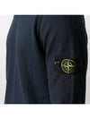 Wappen Patch Crew Neck Knit Top Navy - STONE ISLAND - BALAAN 4