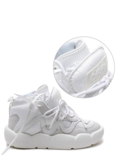 WMNS Optic Chlorine High-Top Sneakers White - OFF WHITE - BALAAN 2