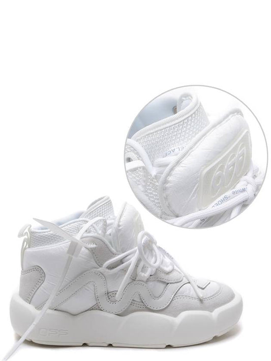 leather high-top sneakers - OFF WHITE - BALAAN 2