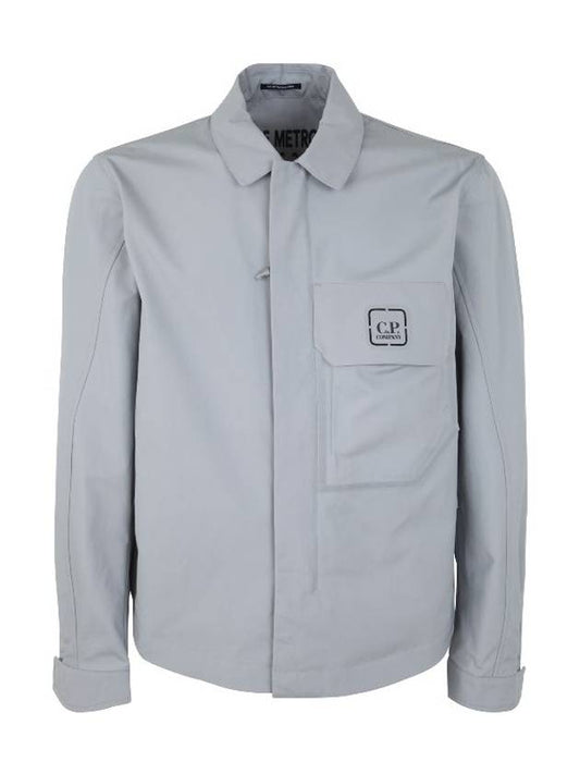 Long Sleeve Shirt 14CMOS019A 006450A805 GRAY - CP COMPANY - BALAAN 2