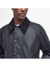 Men's Beaufort Wax Jacket Black - BARBOUR - BALAAN 5