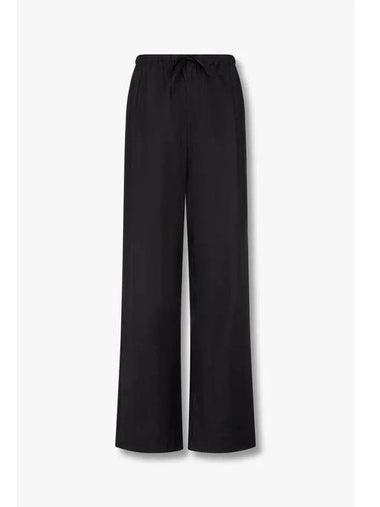 String banding wide pants Micah Pant black - REFORMATION - BALAAN 1