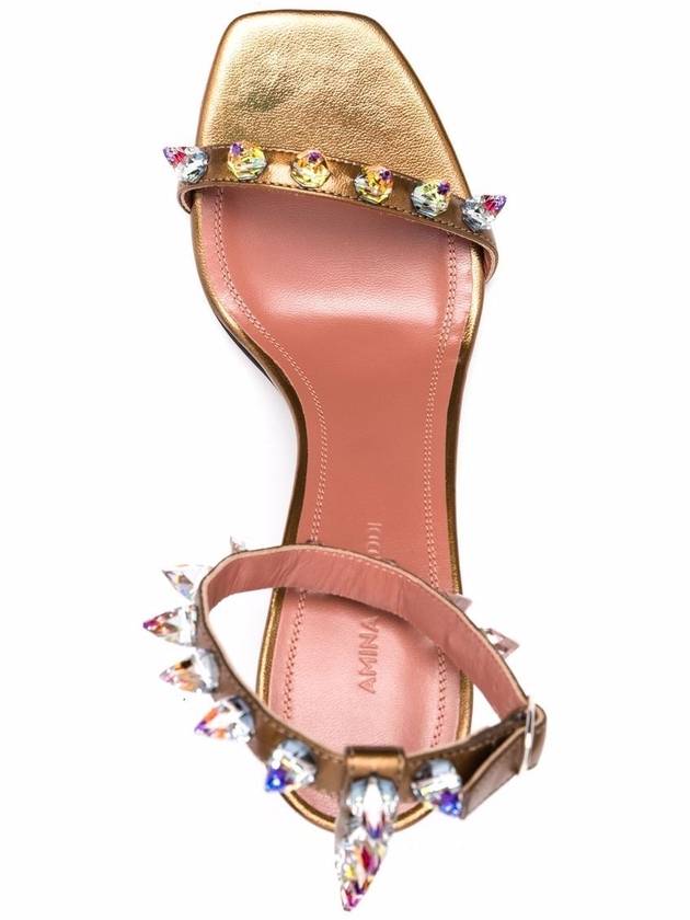 Amina Muaddi Sandals Brown - AMINA MUADDI - BALAAN 2