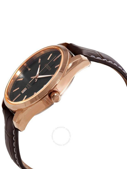 Citizen Quartz Black Dial Brown Leather Ladies Watch BI1033-04E - CITIZEN - BALAAN 2