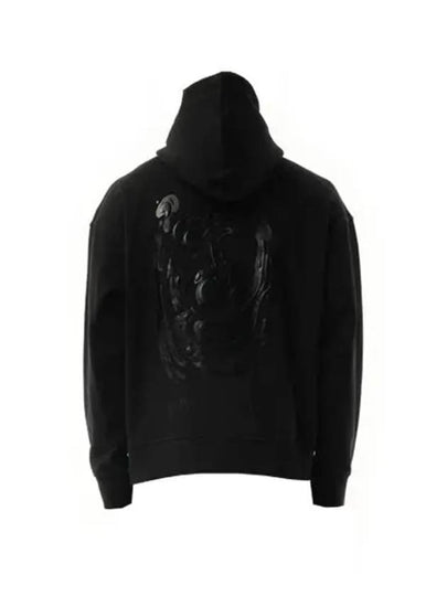 Metallic Graphic Hoodie Black - WOOYOUNGMI - BALAAN 2