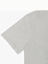 Men's Bag Logo Label Cotton Short Sleeve T-Shirt Beige - TEN C - BALAAN 4