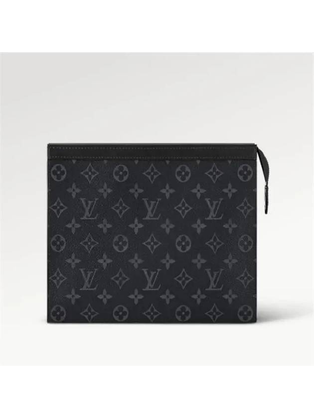 Pochette Voyage Monogram Eclipse Pouch Bag Black - LOUIS VUITTON - BALAAN 2