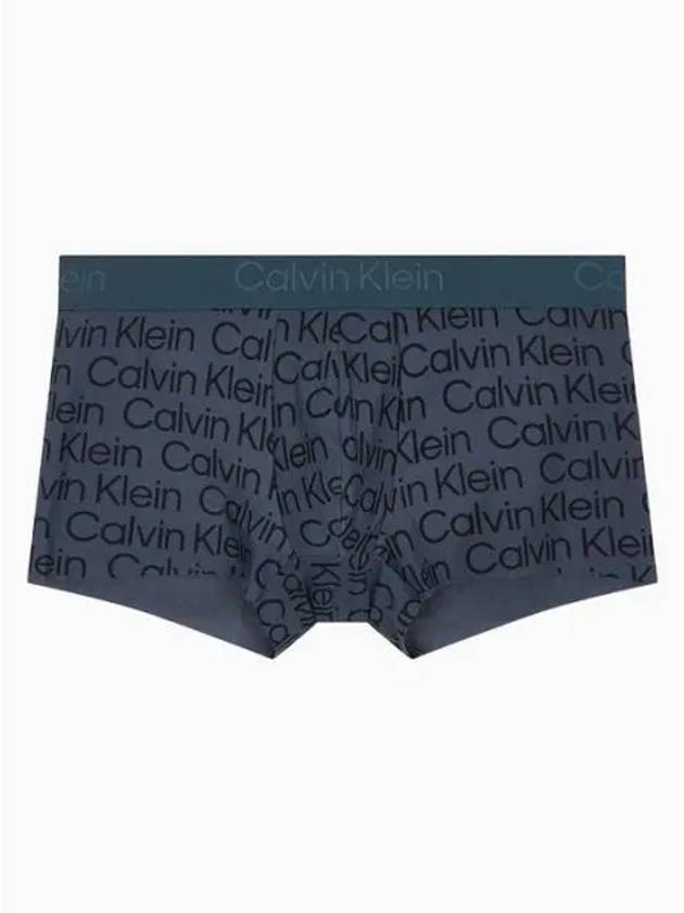 Underwear Men s CK Black Print Low Rise Trunks NB4061PUZ - CALVIN KLEIN - BALAAN 1