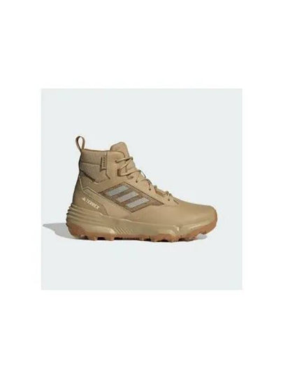 Terrex Unity Leather Mid Rain Ready High Top Sneakers Beige - ADIDAS - BALAAN 2