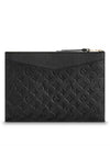 Monogram Daily Empreinte Pouch Bag Black - LOUIS VUITTON - BALAAN 6