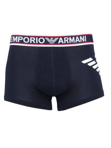 Eagle Boxer Briefs Black - EMPORIO ARMANI - 1