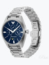 Claudio Moon Phase Metal Watch Silver - EMPORIO ARMANI - BALAAN 2