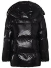 Women s Duck Down Padded Jacket Aloro Belted Heavy VDDJ96036 BKS - DUVETICA - BALAAN 4