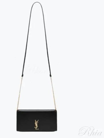 Monogram phone case bag gold 6350950U40J - SAINT LAURENT - BALAAN 1