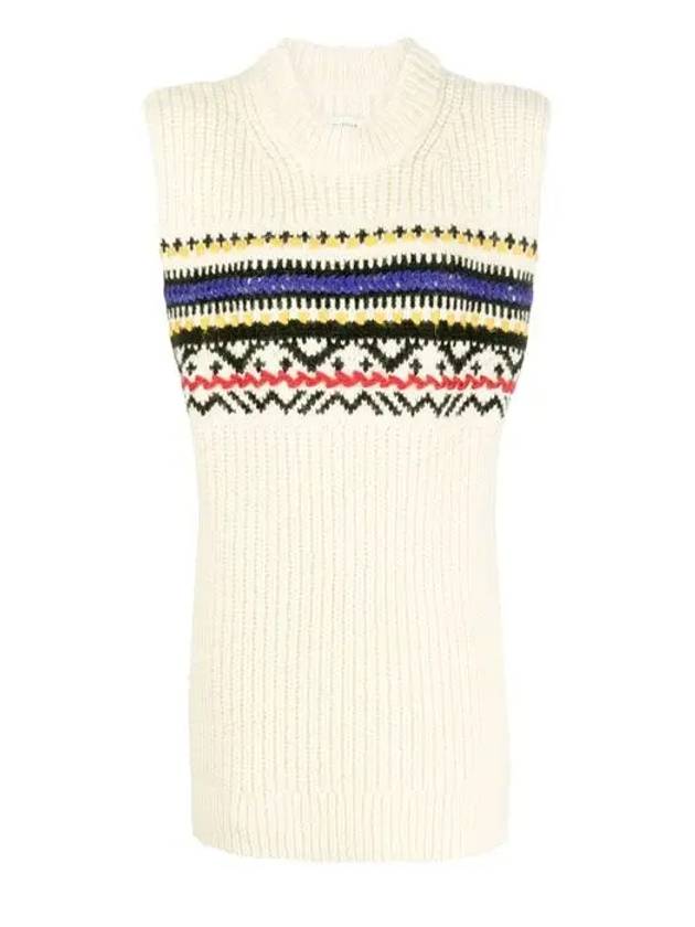 PU1938 GRESLEY Wool Sweater Vest - ISABEL MARANT - BALAAN 2