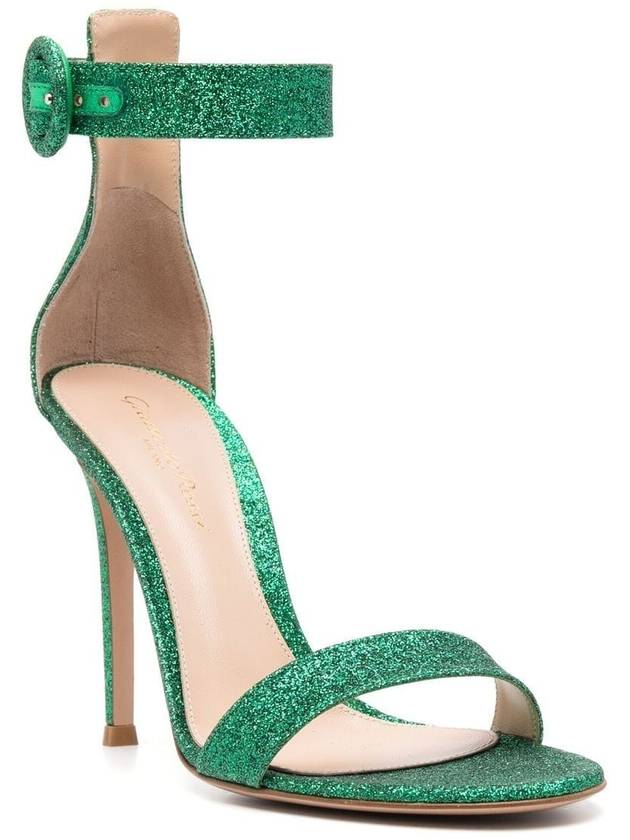 Gianvito Rossi Sandals Green - GIANVITO ROSSI - BALAAN 3