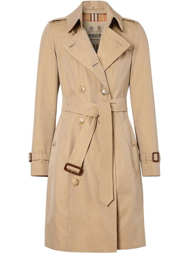 The Mid Length Chelsea Heritage Trench Coat Honey - BURBERRY - BALAAN 1