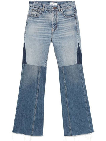 Chloé Patchwork Flare Jeans Clothing - CHLOE - BALAAN 1