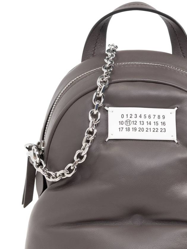 Glam Slam Leather Backpack Brown - MAISON MARGIELA - BALAAN 5