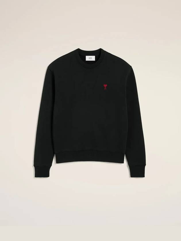 De Coeur Sweatshirt Black - AMI - BALAAN 2