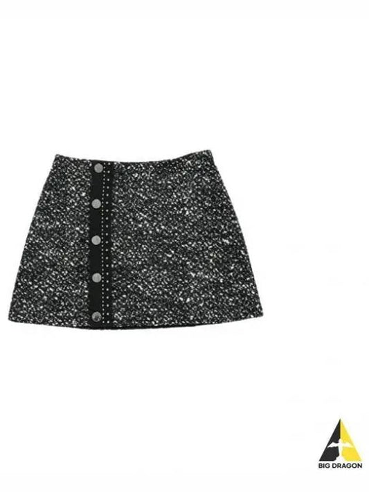 2D00014 596CO F90 Tweed Skirt - MONCLER - BALAAN 1