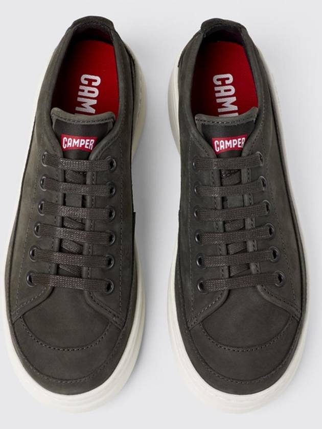 Runner Up Leather Low Top Sneakers Dark Grey - CAMPER - BALAAN 5