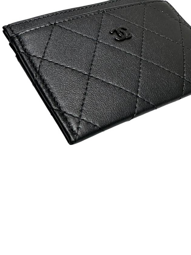 AP3818 Black Card Holder Wallet - CHANEL - BALAAN 5