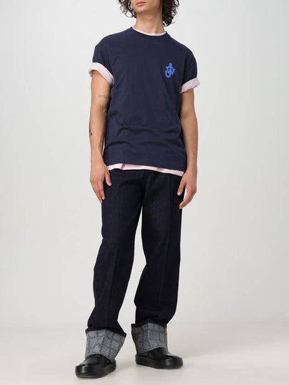 T-shirt con logo Monogram Jw Anderson - JW ANDERSON - BALAAN 2