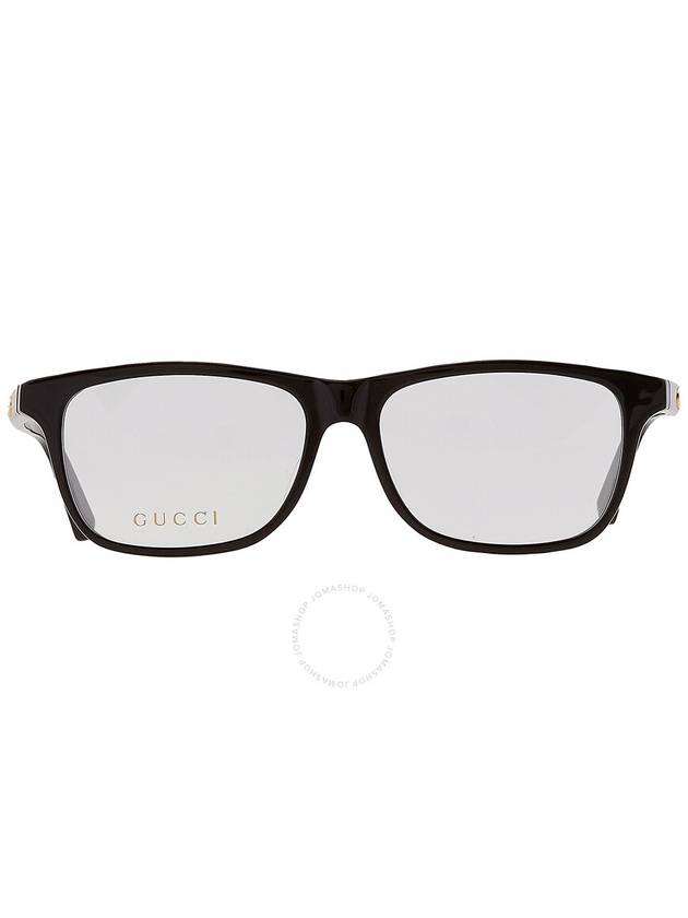 Eyewear Square Acetate Eyeglasses Black - GUCCI - BALAAN 2