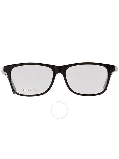 Eyewear Square Acetate Eyeglasses Black - GUCCI - BALAAN 2