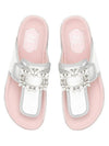 Strass buckle zori thong sandals RVW53124460 - ROGER VIVIER - BALAAN 10