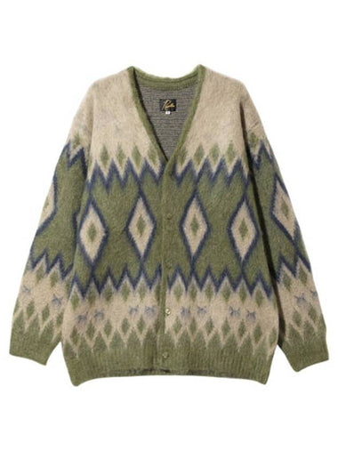 Cardigan PU310 Olive - NEEDLES - BALAAN 1